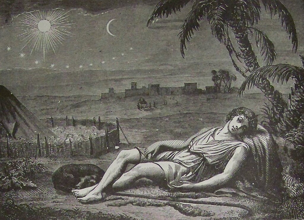 Depiction of Joseph's dream in Genesis